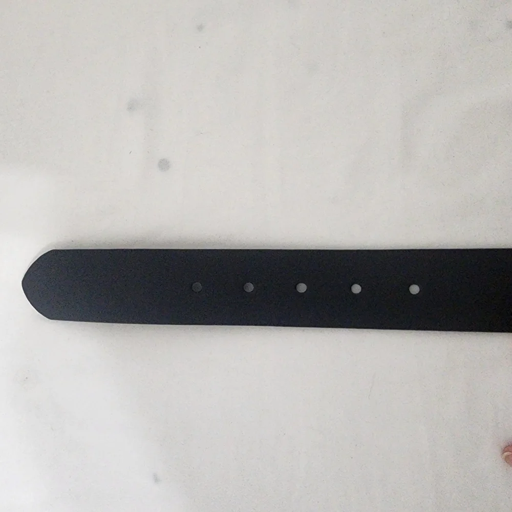Old Navy Black Leather Belt Size 3X
